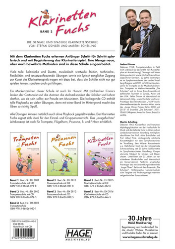 Klarinetten fuchs band mit - band, 2