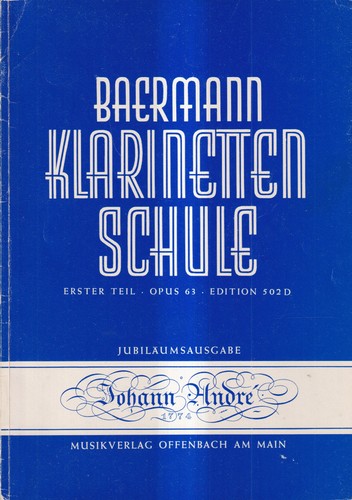 Noten carl baermann - noten:,