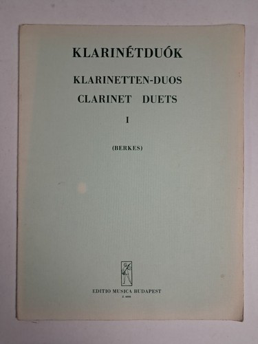 Noten klarinetduok - noten:,