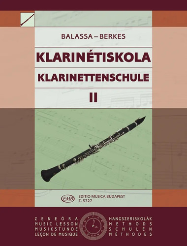 Klarinettenschule sandor - ii,